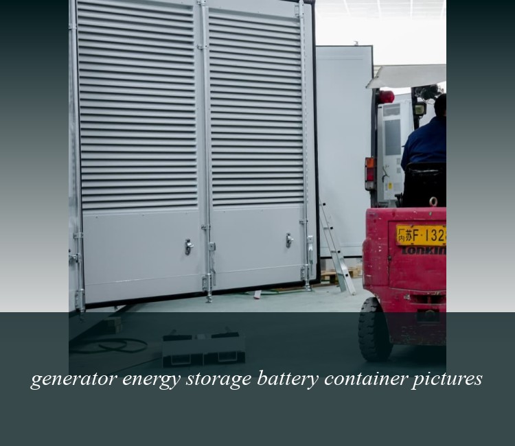 generator energy storage battery container pictures