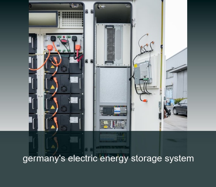 germany's electric energy storage system