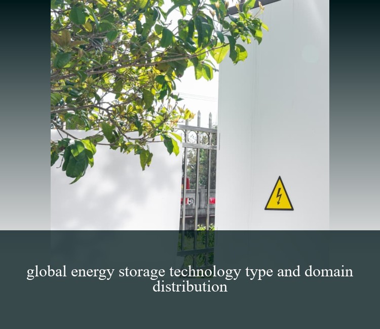 global energy storage technology type and domain distribution