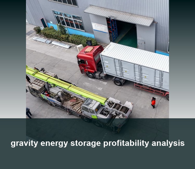 gravity energy storage profitability analysis