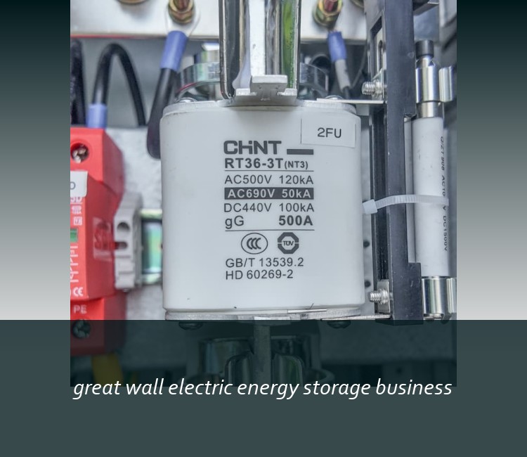 great wall electric energy storage business