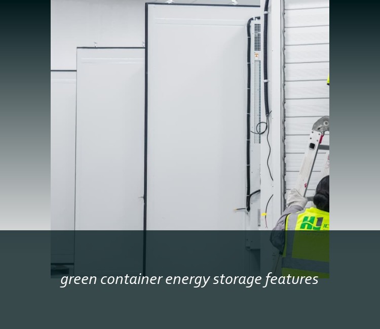 green container energy storage features
