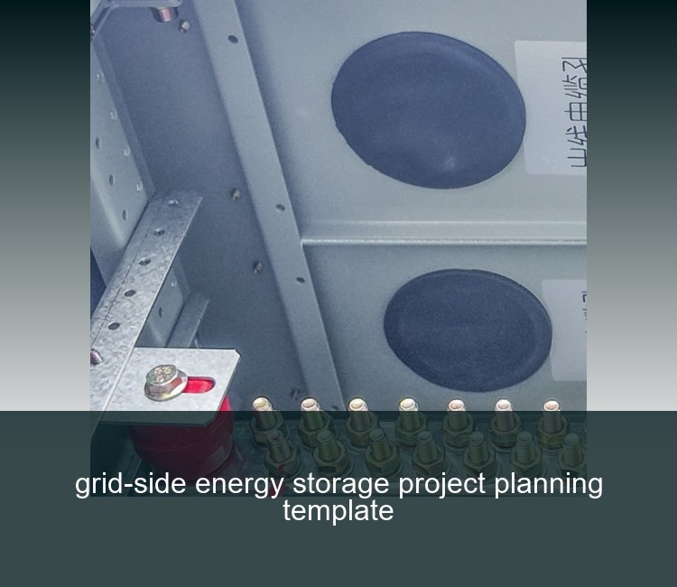 grid-side energy storage project planning template