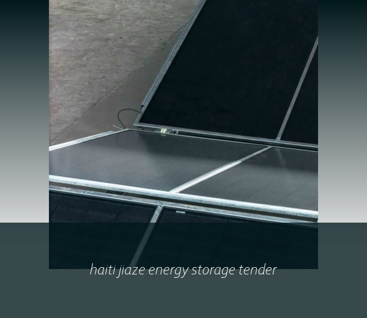 haiti jiaze energy storage tender