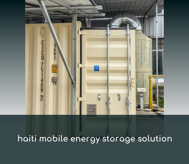 haiti mobile energy storage solution