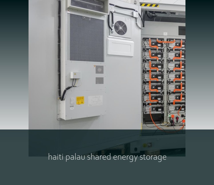 haiti palau shared energy storage