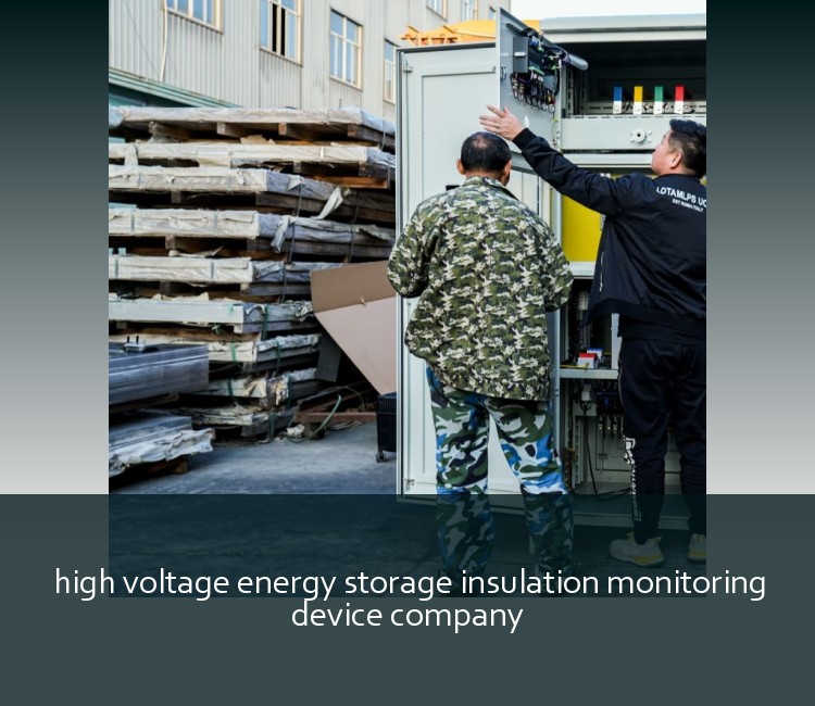 high voltage energy storage insulation monitoring device company