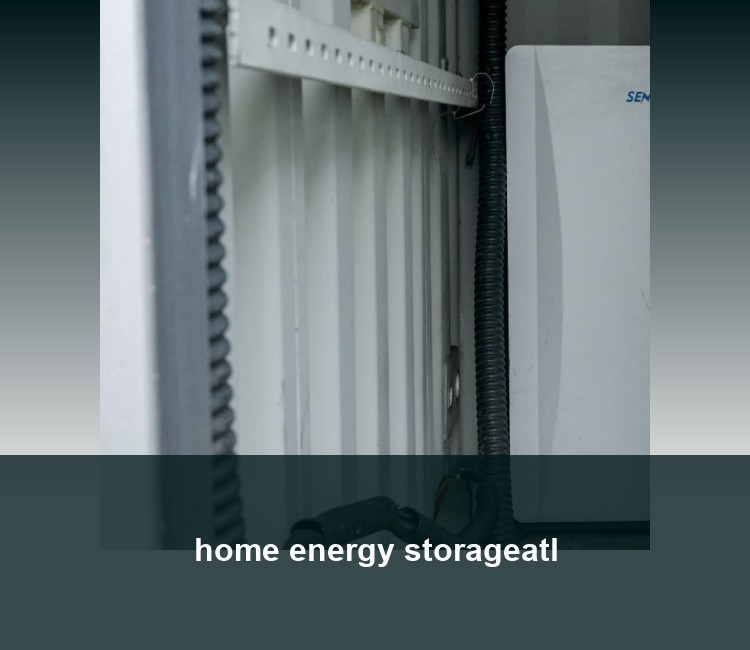 home energy storageatl