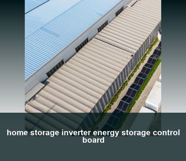 home storage inverter energy storage control board