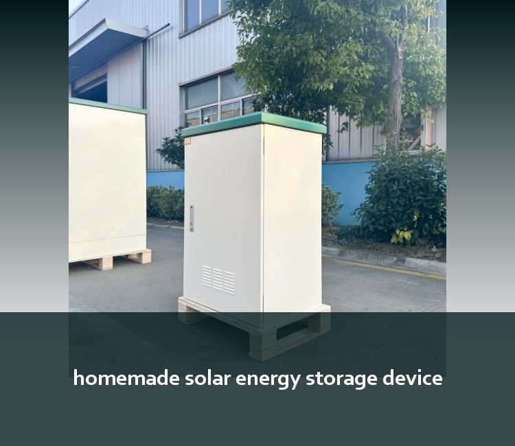 homemade solar energy storage device