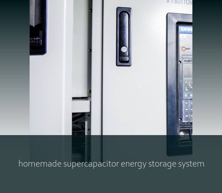 homemade supercapacitor energy storage system