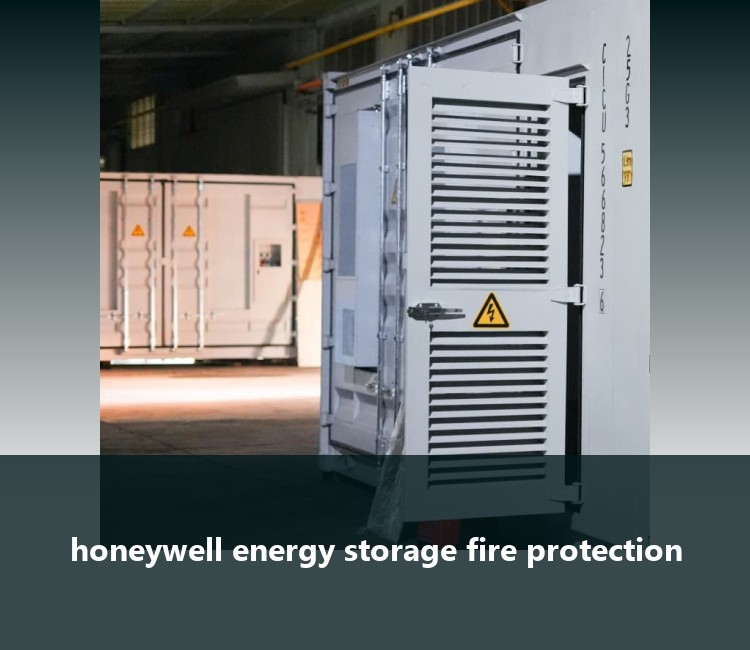 honeywell energy storage fire protection