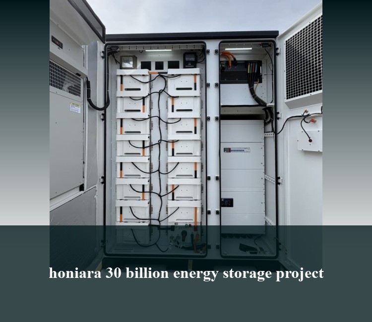 honiara 30 billion energy storage project