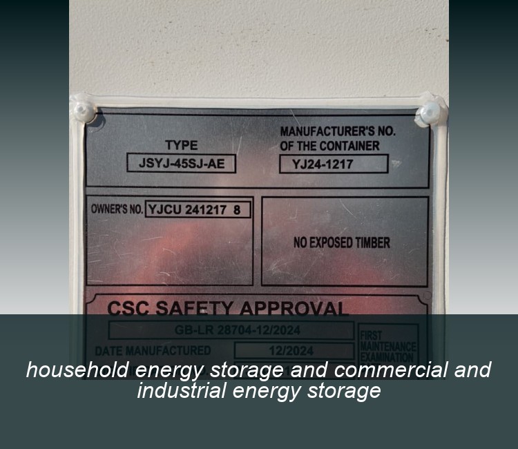 household energy storage and commercial and industrial energy storage