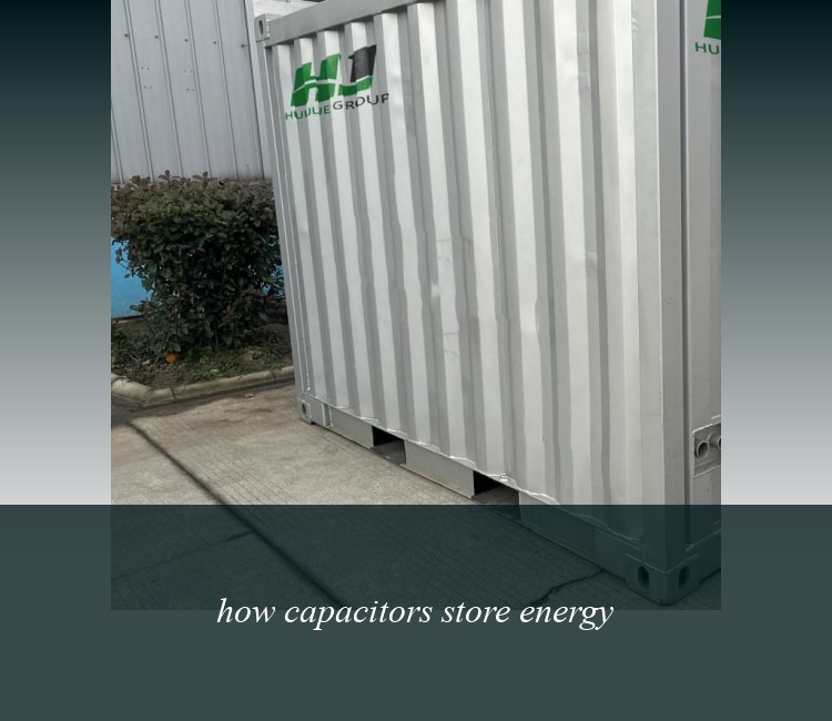 how capacitors store energy