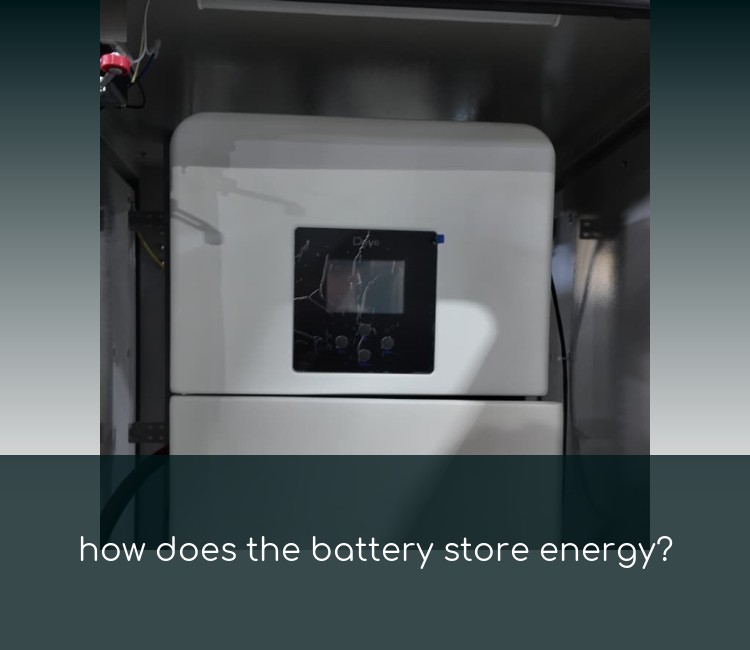 how does the battery store energy?