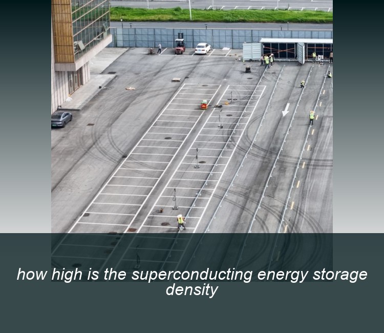 how high is the superconducting energy storage density