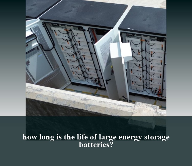 how long is the life of large energy storage batteries?