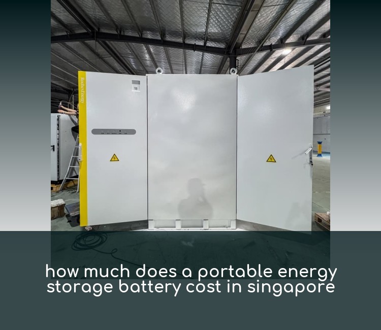 how much does a portable energy storage battery cost in singapore