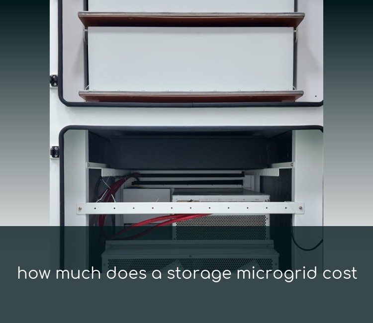 how much does a storage microgrid cost