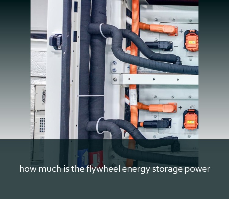 how much is the flywheel energy storage power