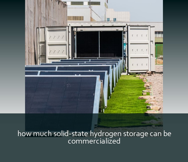 how much solid-state hydrogen storage can be commercialized