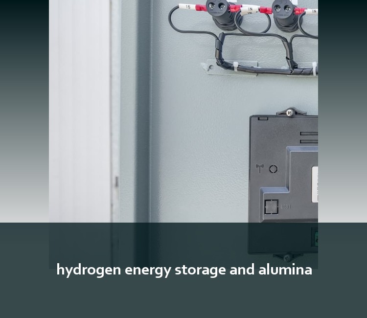 hydrogen energy storage and alumina