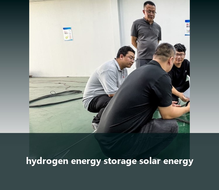 hydrogen energy storage solar energy