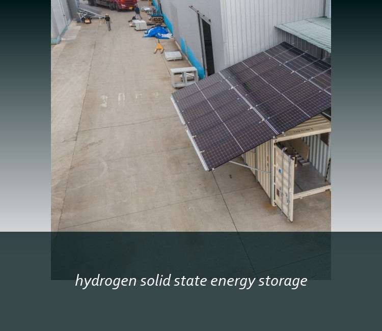 hydrogen solid state energy storage