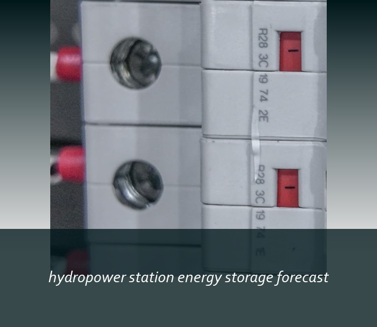 hydropower station energy storage forecast