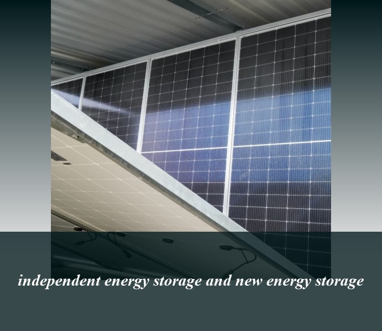independent energy storage and new energy storage