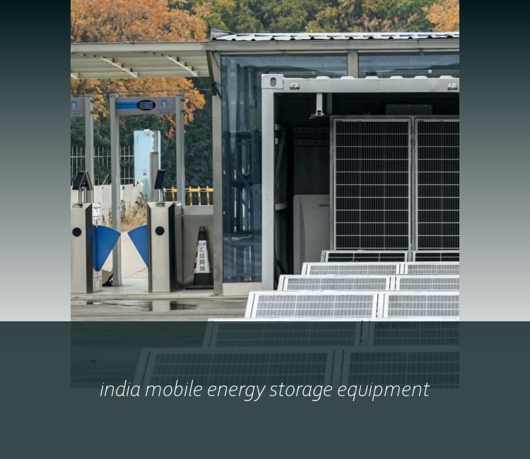 india mobile energy storage equipment
