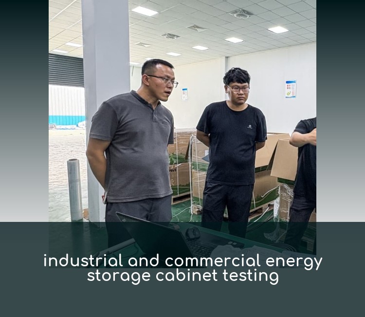 industrial and commercial energy storage cabinet testing