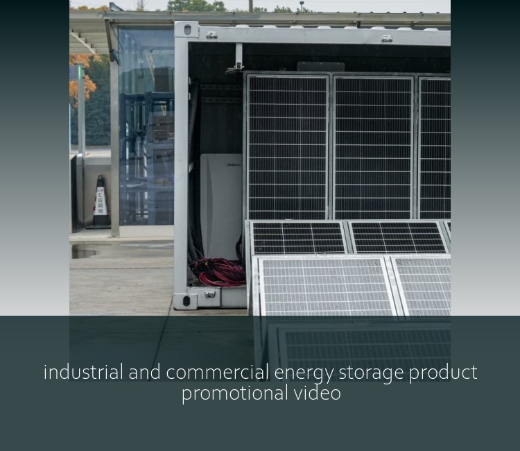 industrial and commercial energy storage product promotional video