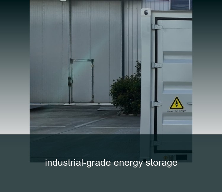 industrial-grade energy storage