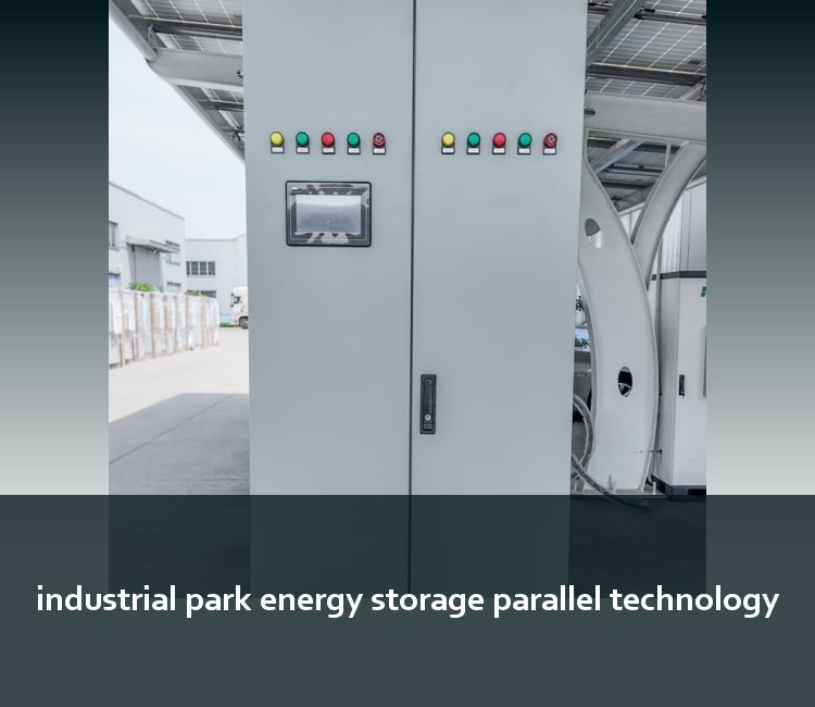 industrial park energy storage parallel technology