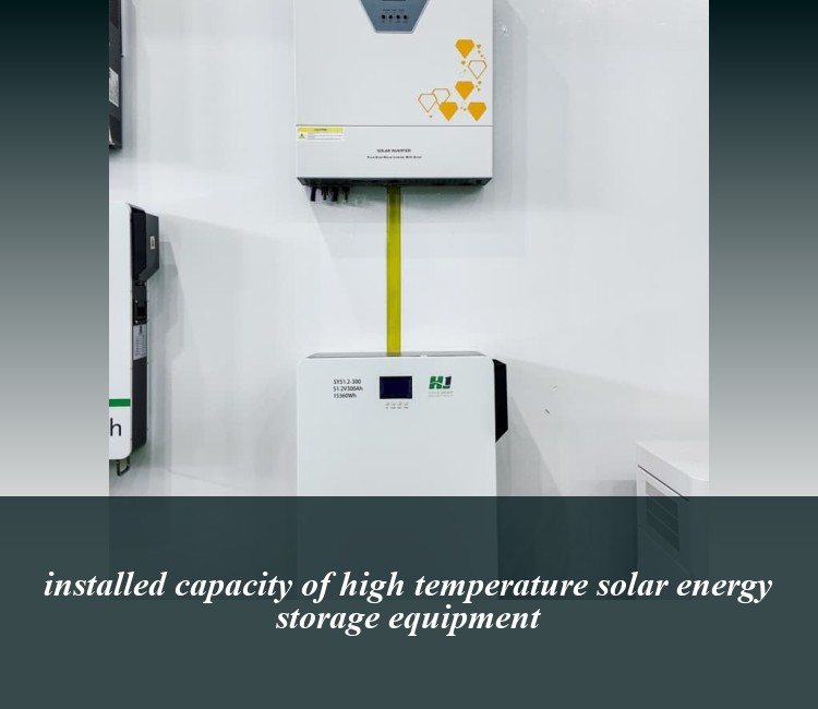 installed capacity of high temperature solar energy storage equipment