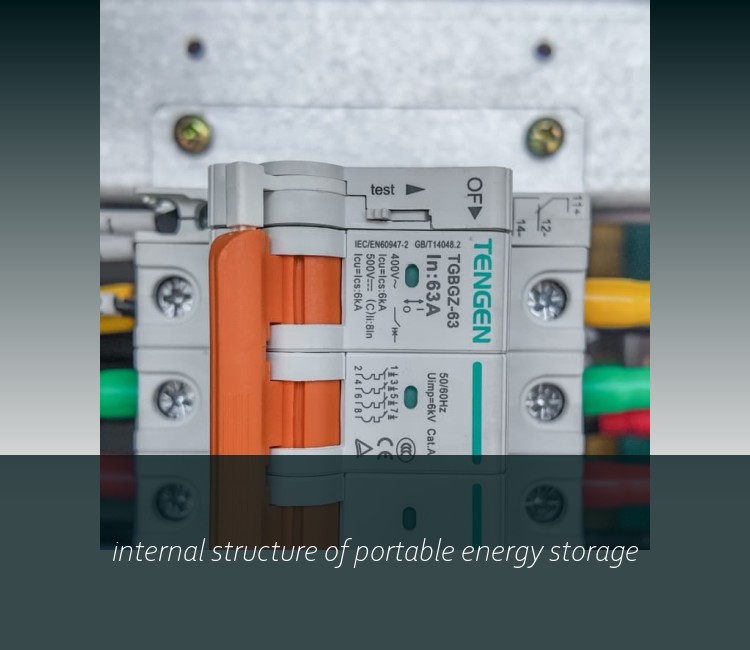 internal structure of portable energy storage