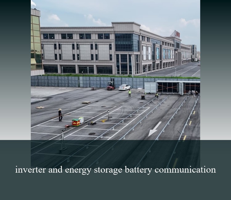 inverter and energy storage battery communication