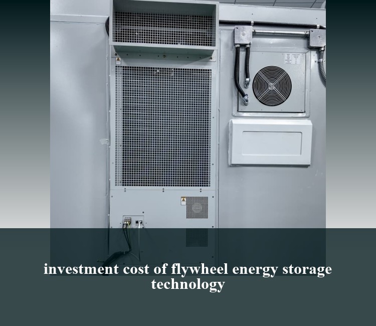 investment cost of flywheel energy storage technology