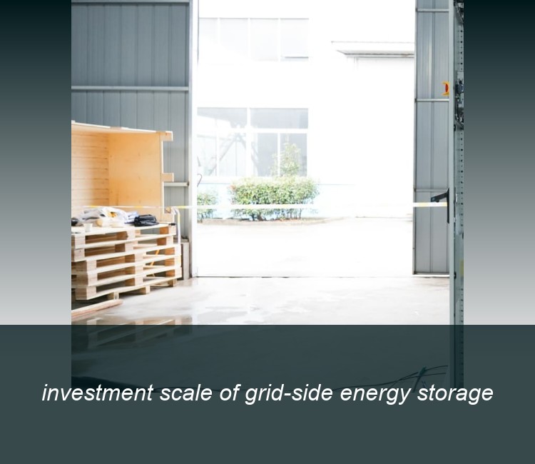 investment scale of grid-side energy storage