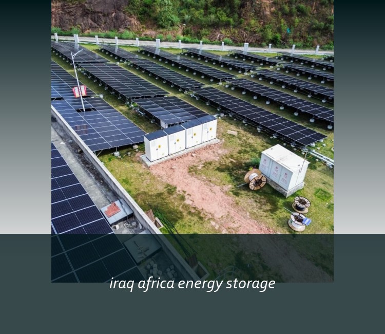 iraq africa energy storage