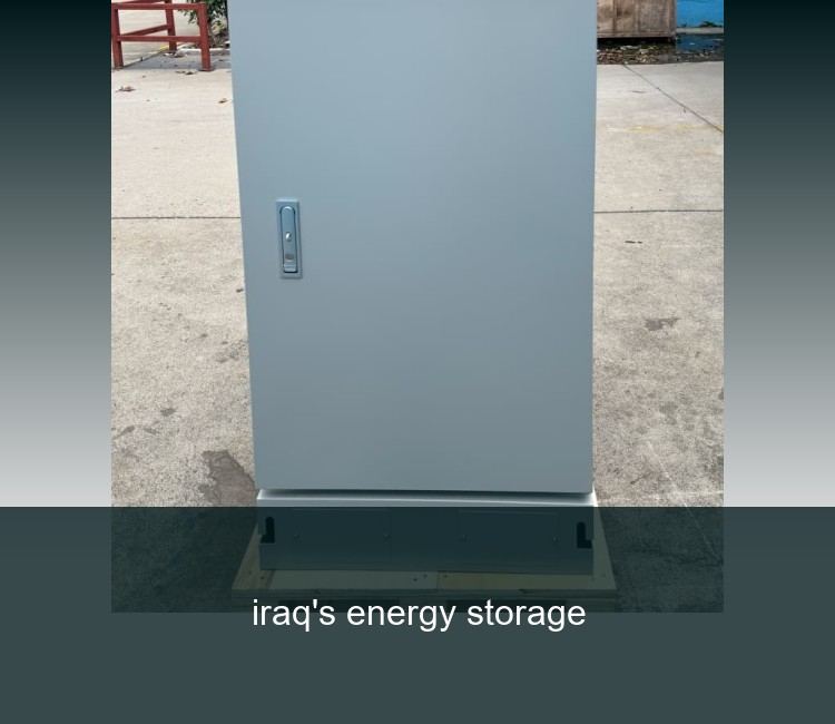 iraq's energy storage