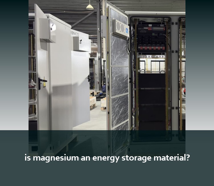 is magnesium an energy storage material?