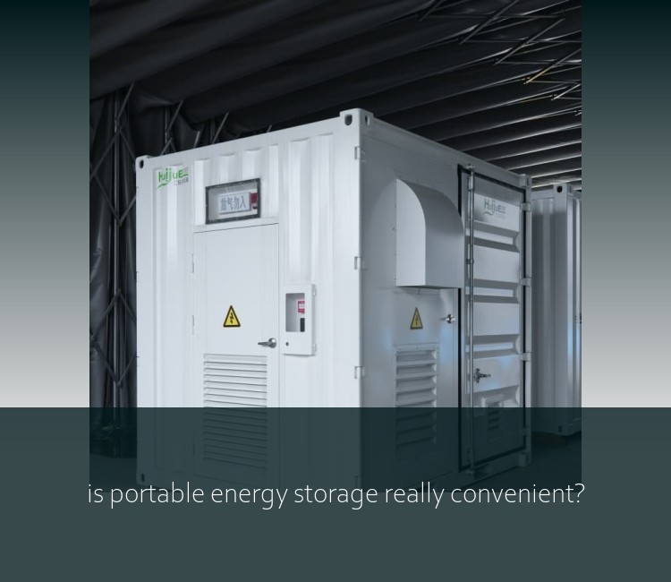 is portable energy storage really convenient?