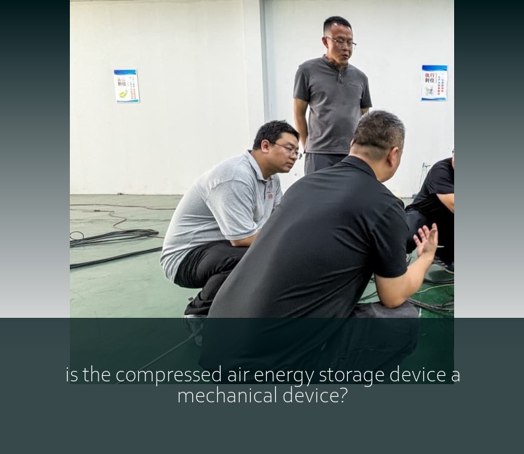 is the compressed air energy storage device a mechanical device?