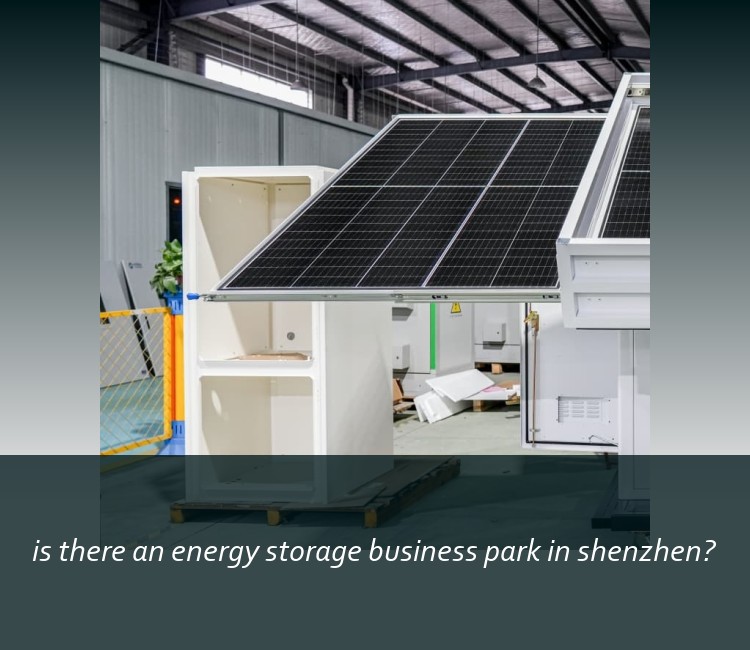 is there an energy storage business park in shenzhen?