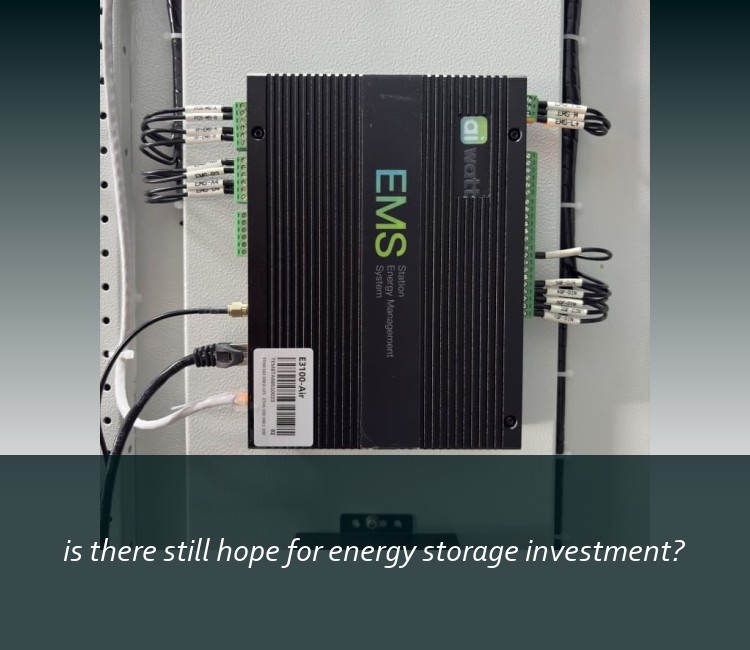 is there still hope for energy storage investment?