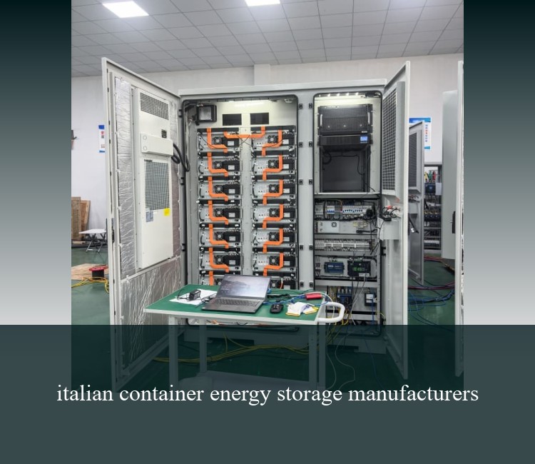 italian container energy storage manufacturers