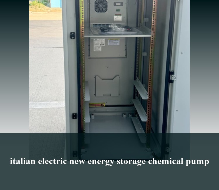 italian electric new energy storage chemical pump
